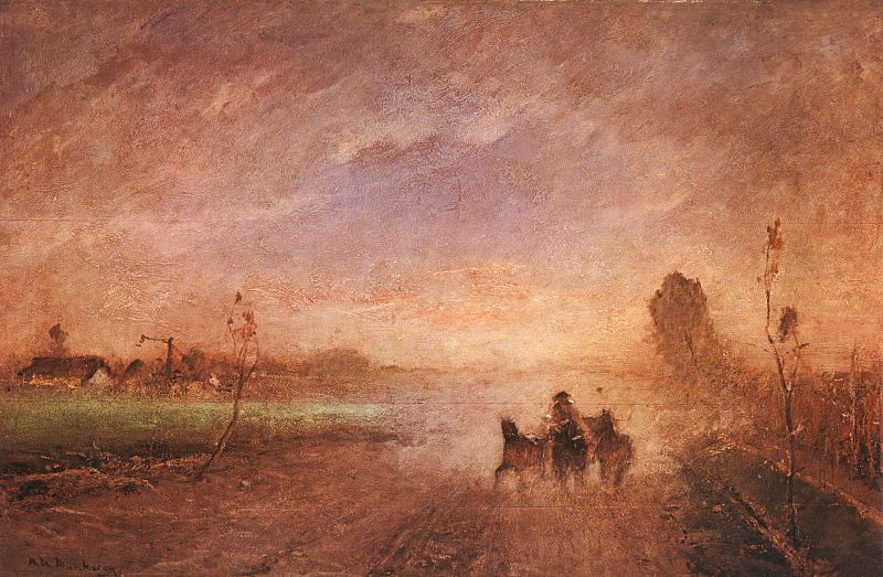 Mihaly Munkacsy Dusty Road I